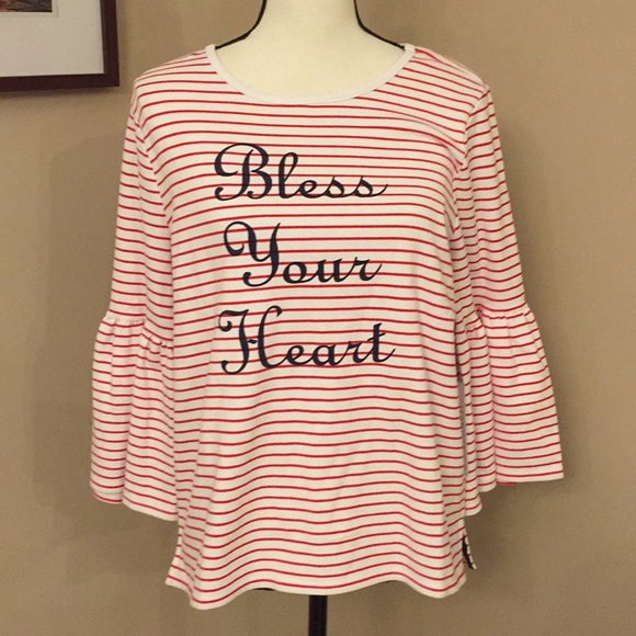 Eloquii Tops - Draper James Eloquii 'Bless Your Heart' top